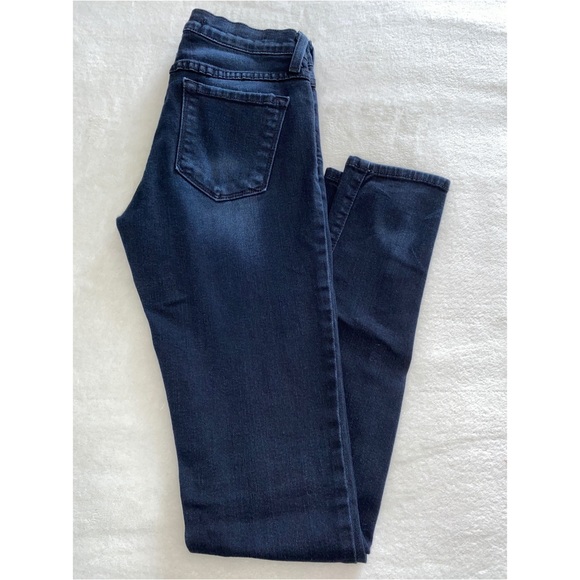 Dark Blue Skinny Flying Monkey Denim - Picture 4 of 6